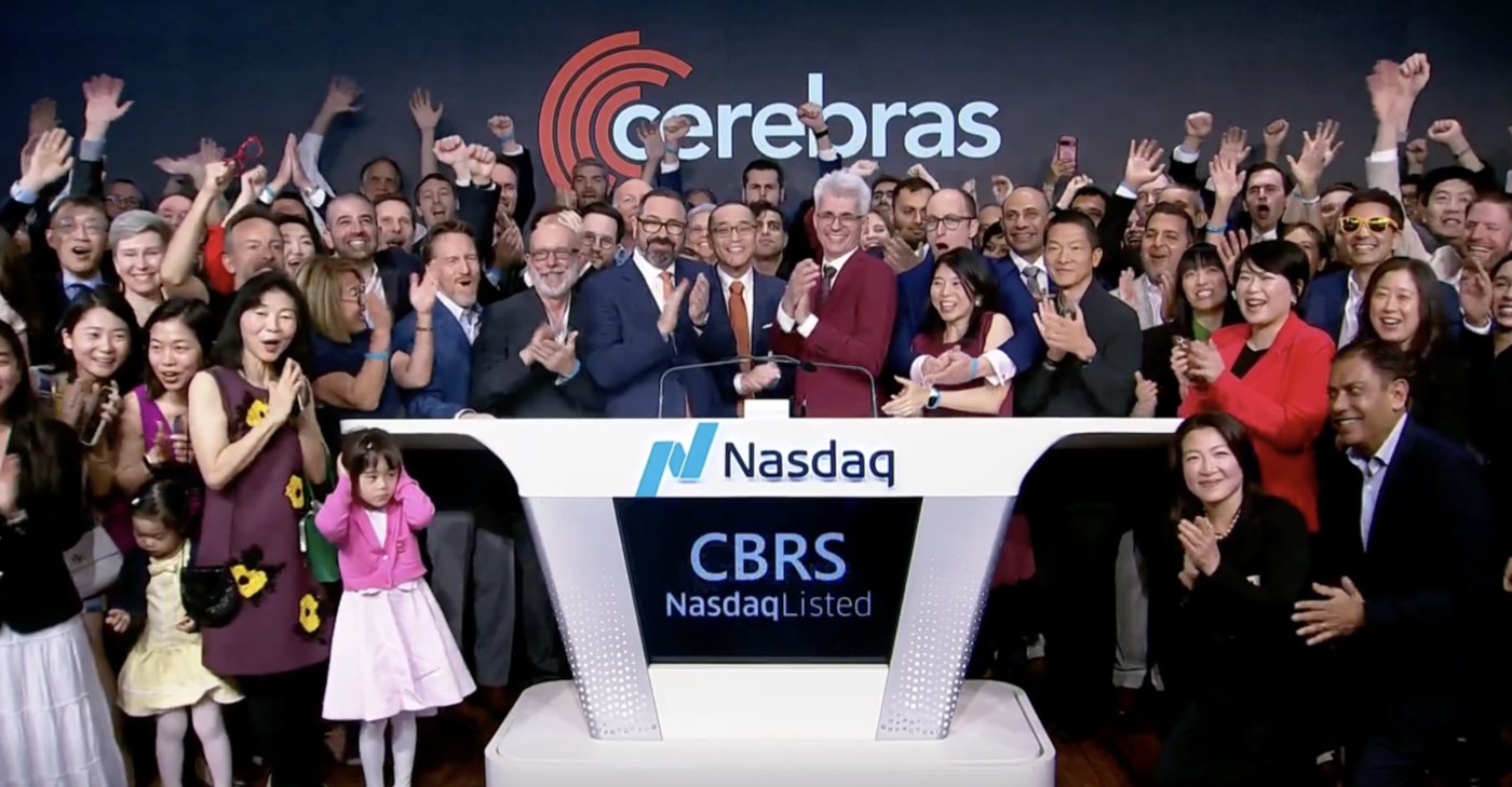 Cerebras Nears $95 Billion Value in Biggest Tech IPO Since Uber