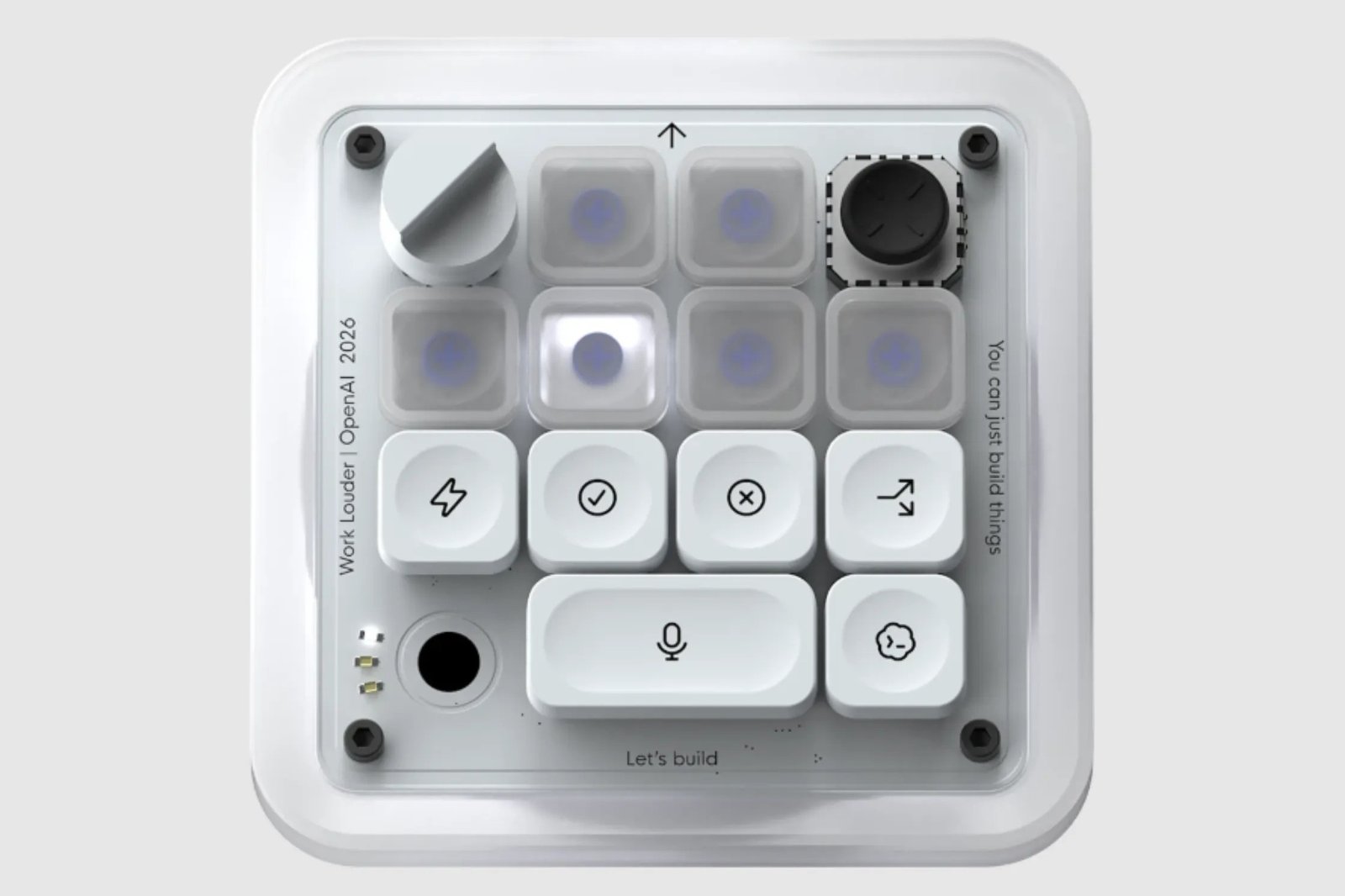 OpenAI’s First Gadget Is a $230 Keyboard Built for AI Agents