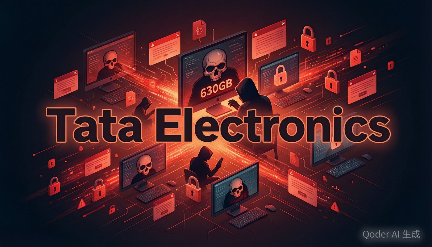 Tata Electronics Confirms Cyberattack After 630GB of Apple and Tesla Data Leaks Online