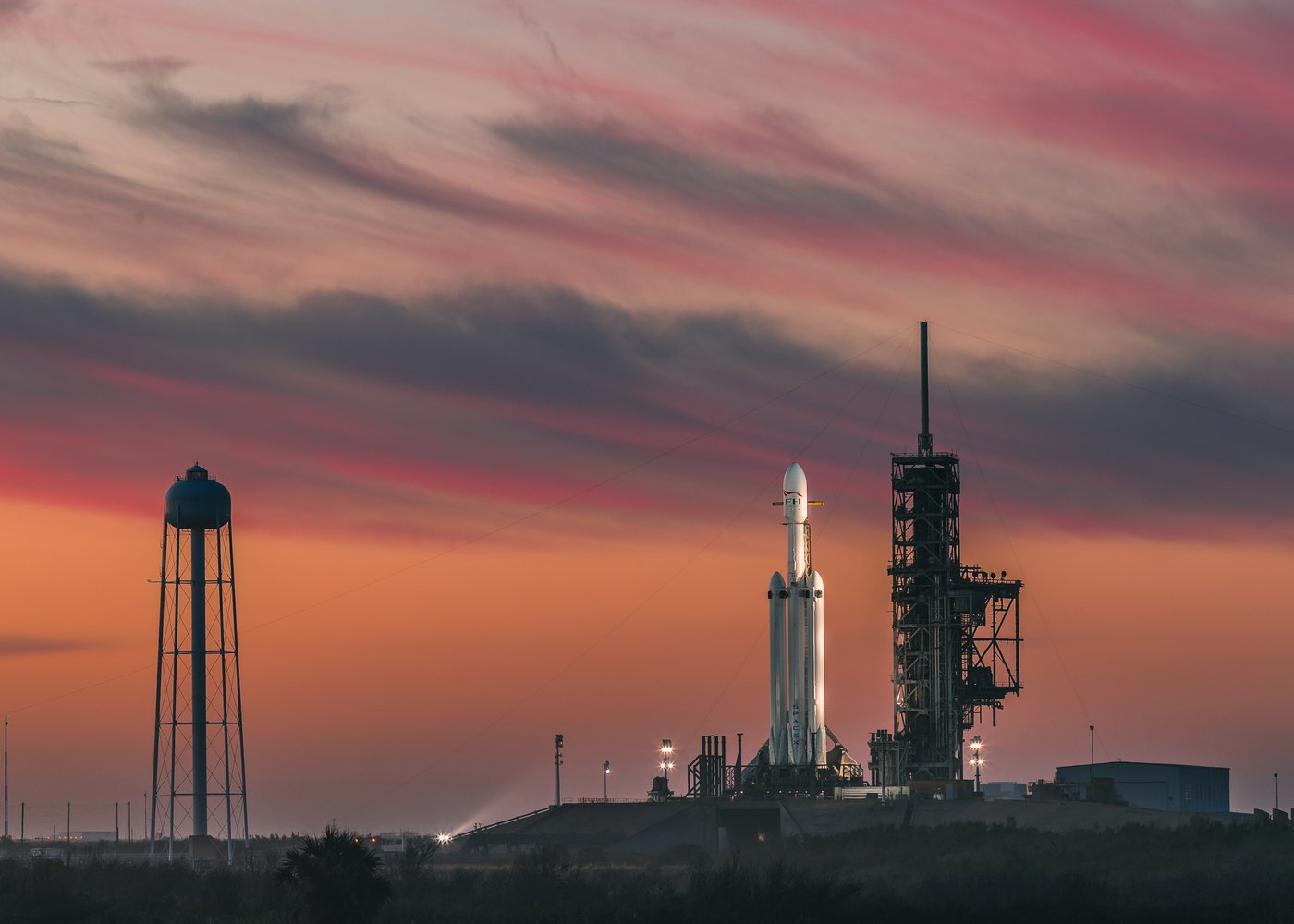 SpaceX’s Falcon Heavy Carries a Spy Satellite for the First Time