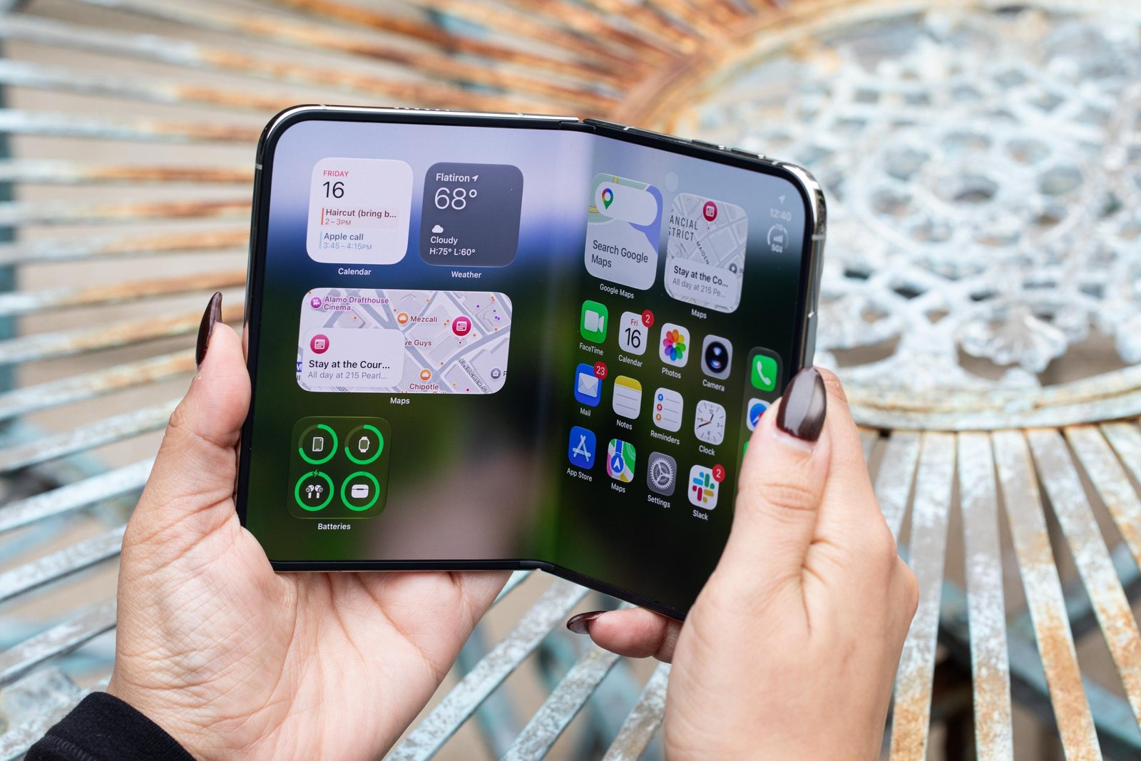 Apple Files for iPhone Duo as Its First Foldable Sells